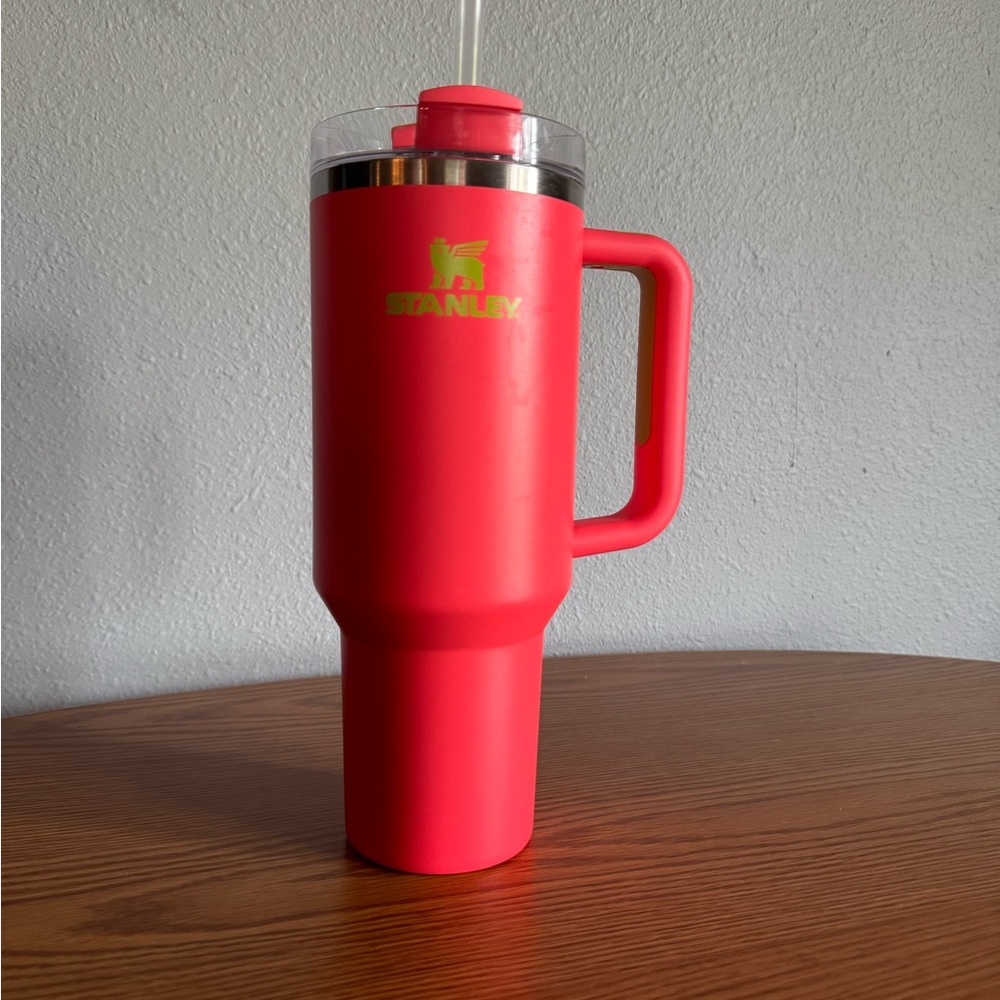 Stanley Neon Pink Travel Mug